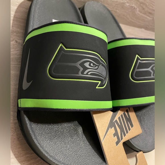 New Seattle Seahawks Nike Slides Men’s Seahawks Jersey Darnold / Smith-Njigba - Picture 2 of 5